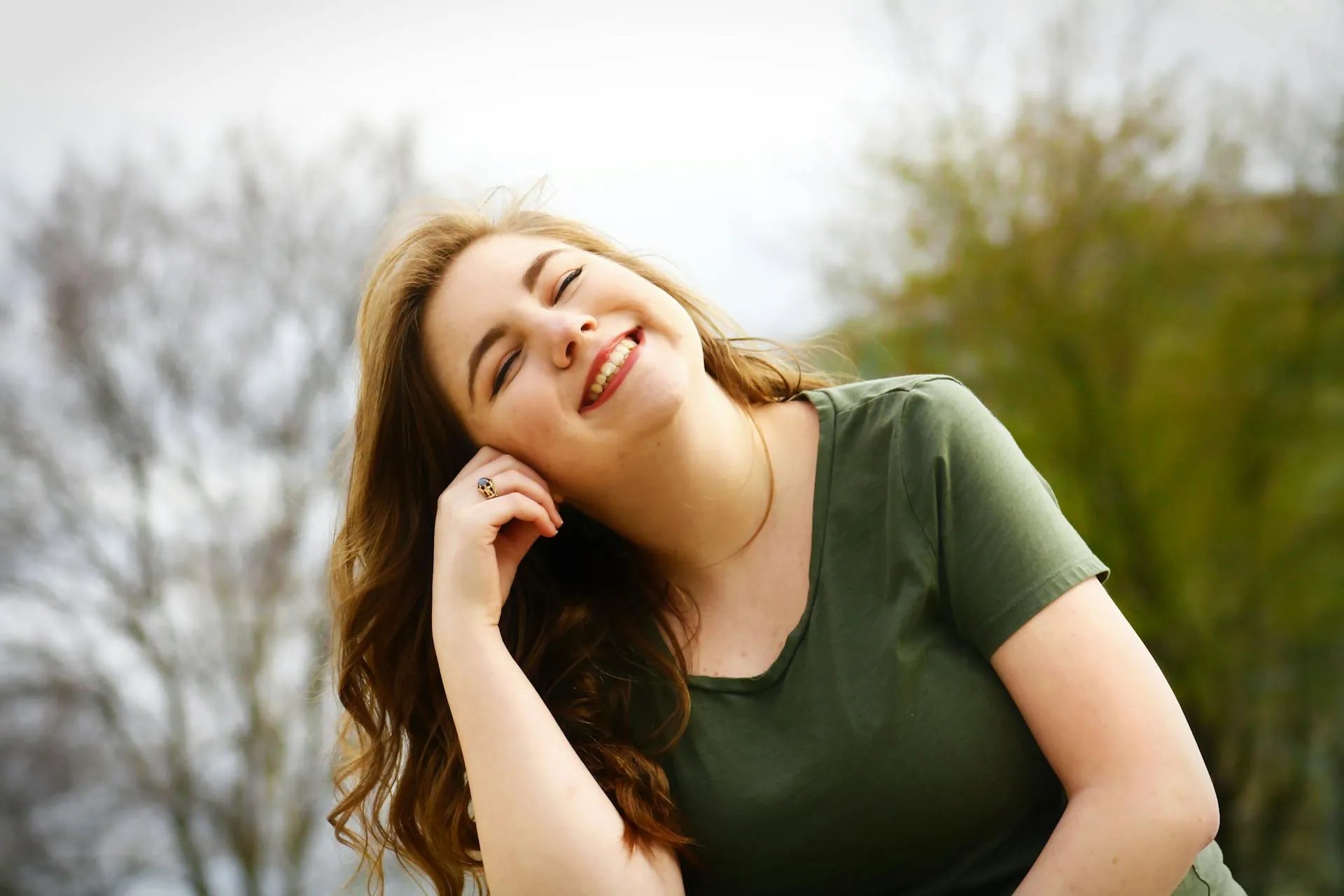 A woman in her 40s