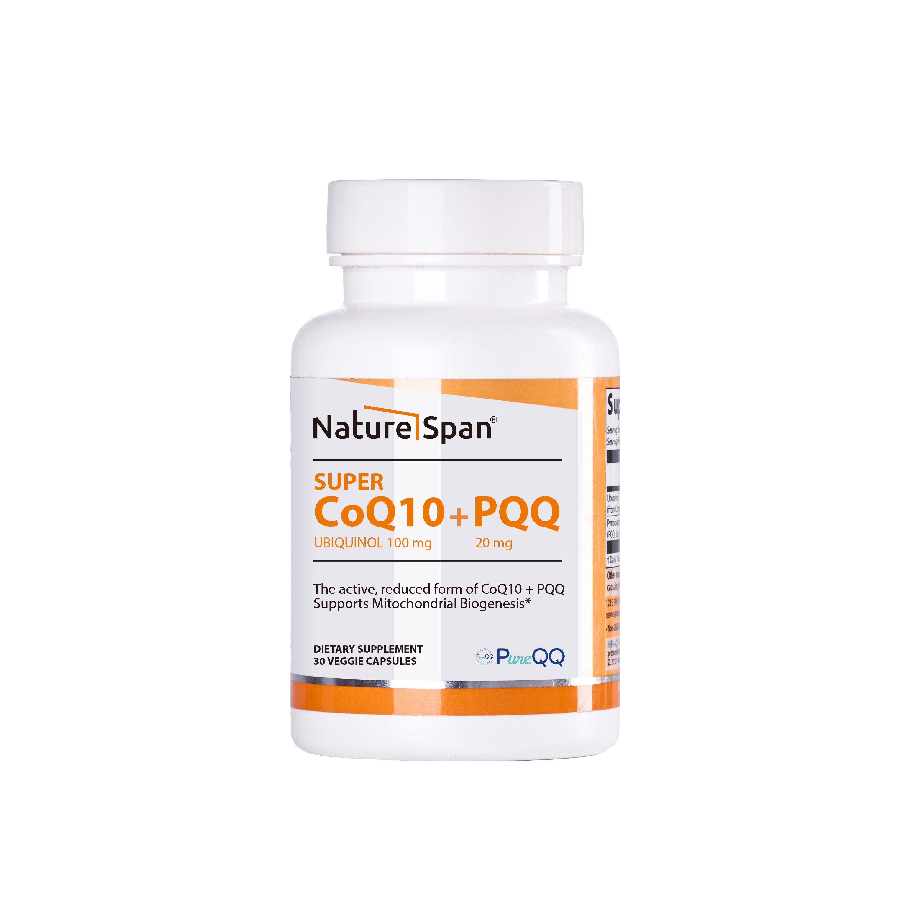 Super CoQ10 Ubiquinol 100 mg with PQQ 20 mg