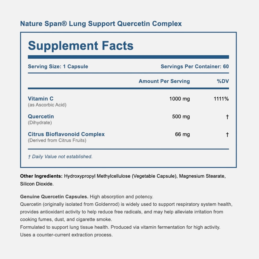 Lung Support Quercetin Complex