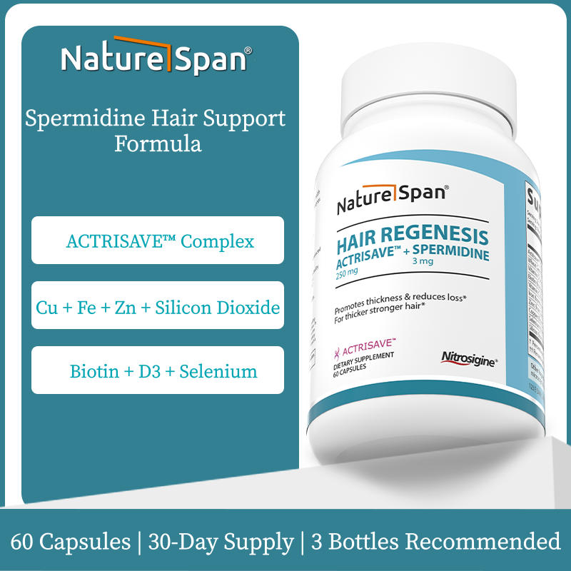 Hair Regenesis ACTRISAVE™ 250mg + SPERMIDINE 3mg