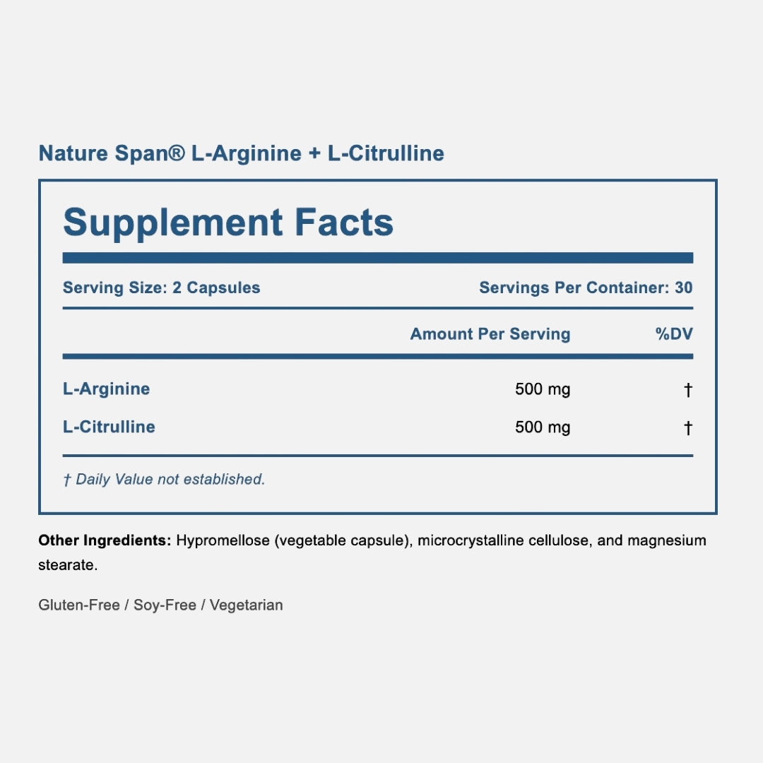 L-Arginine + L-Citrulline