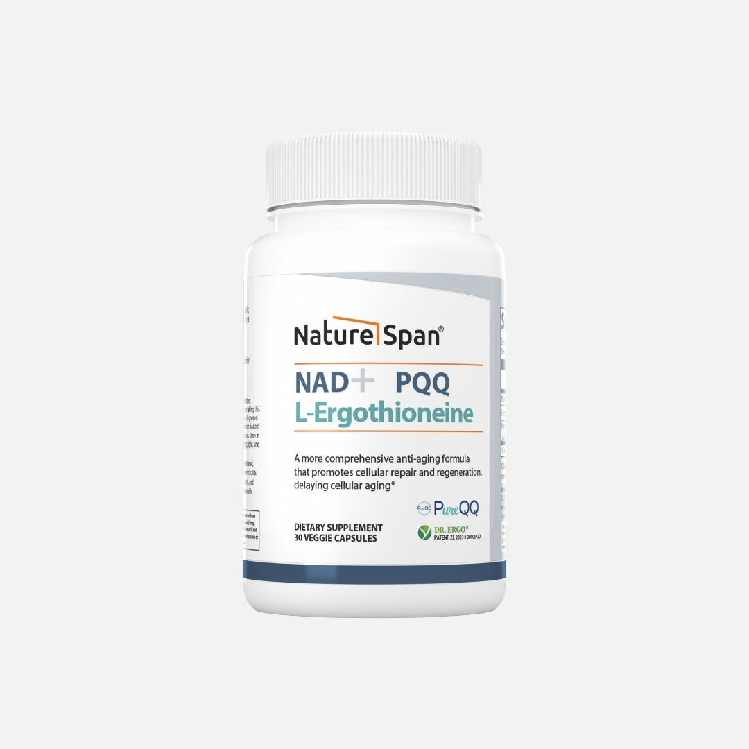 NAD+ L-Ergothioneine + PQQ