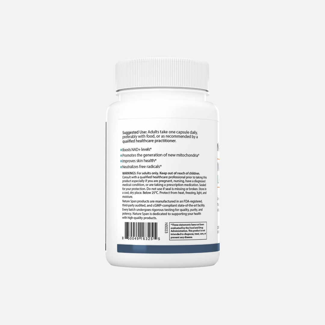 NAD+ L-Ergothioneine + PQQ