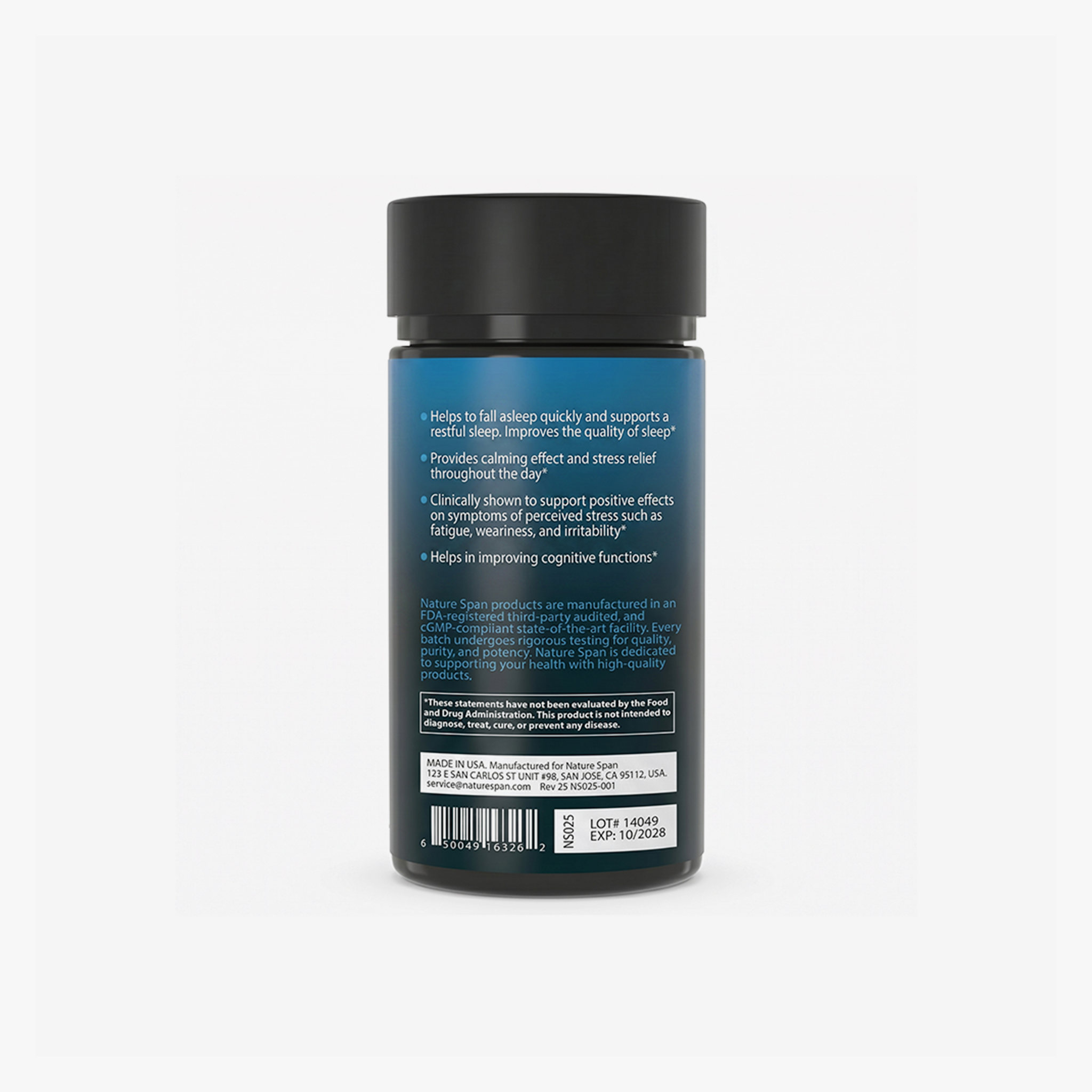 Quick Acting Deep Sleep Patent Formula