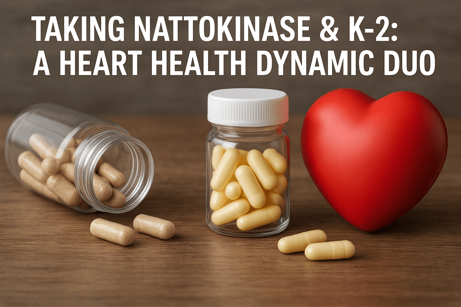 Taking Nattokinase And K-2: A Heart Health Dynamic Duo