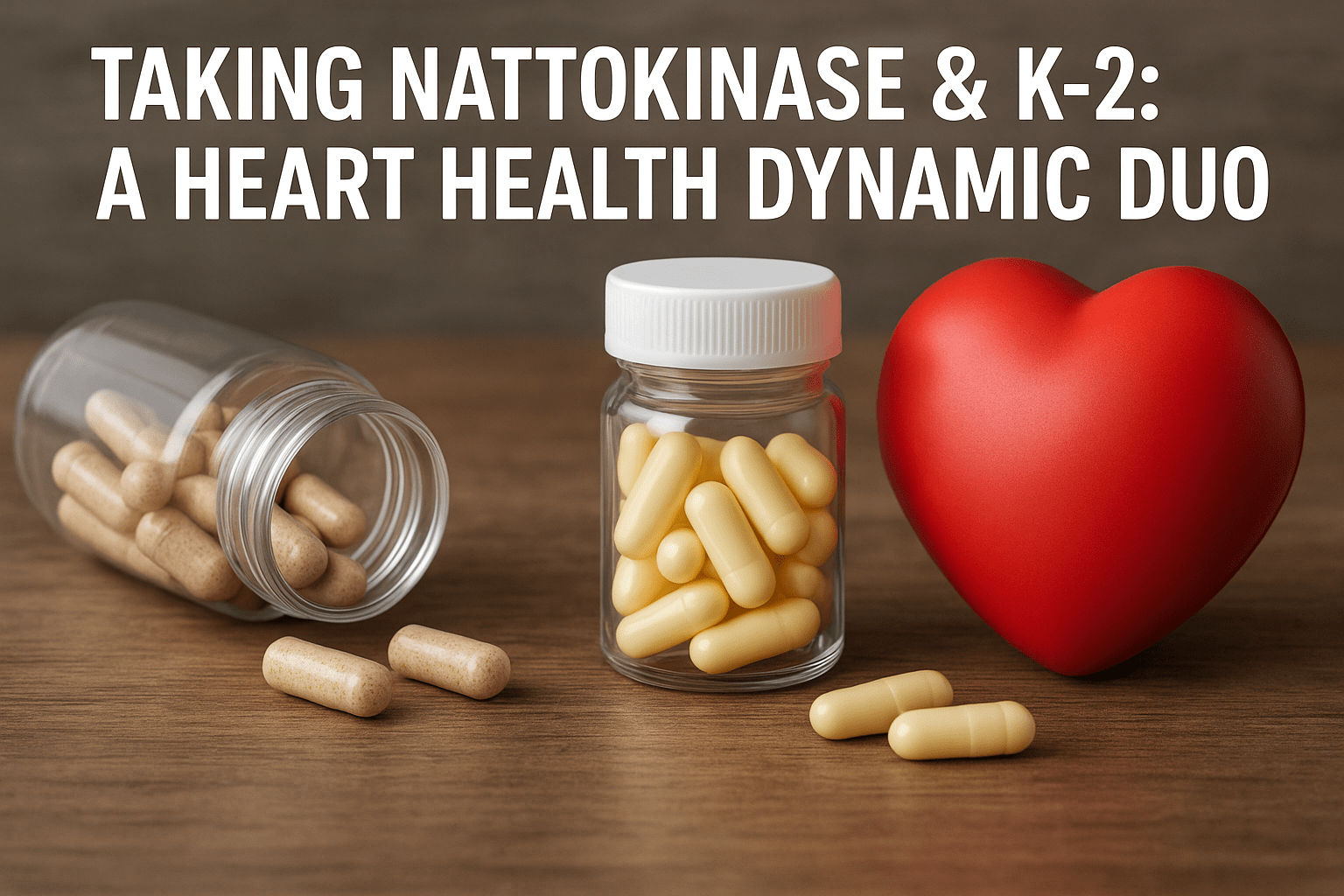 Taking Nattokinase And K-2: A Heart Health Dynamic Duo