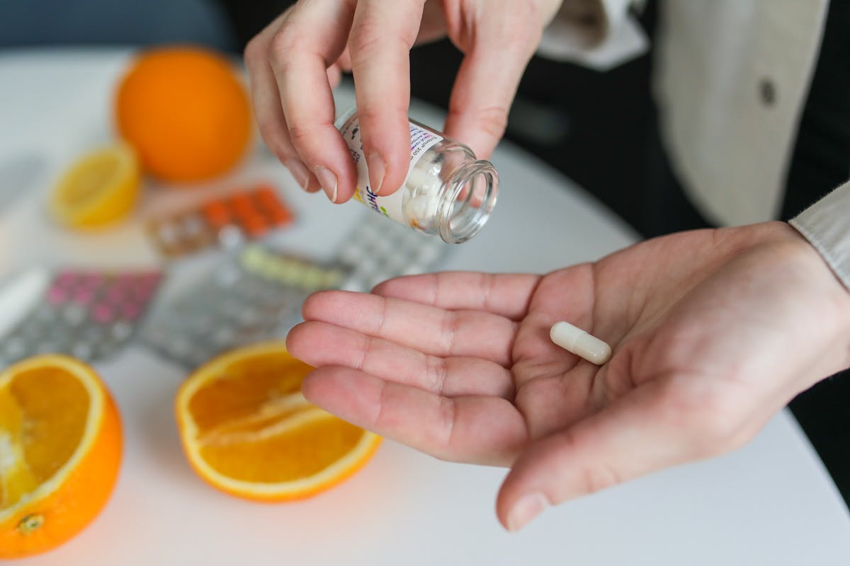 Taking a supplement