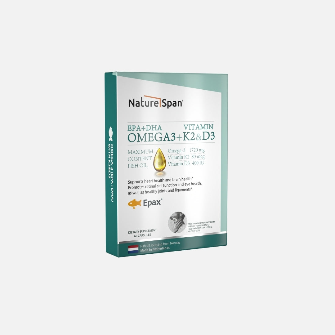 EPA+DHA Omega-3 + Vitamin K2&D3