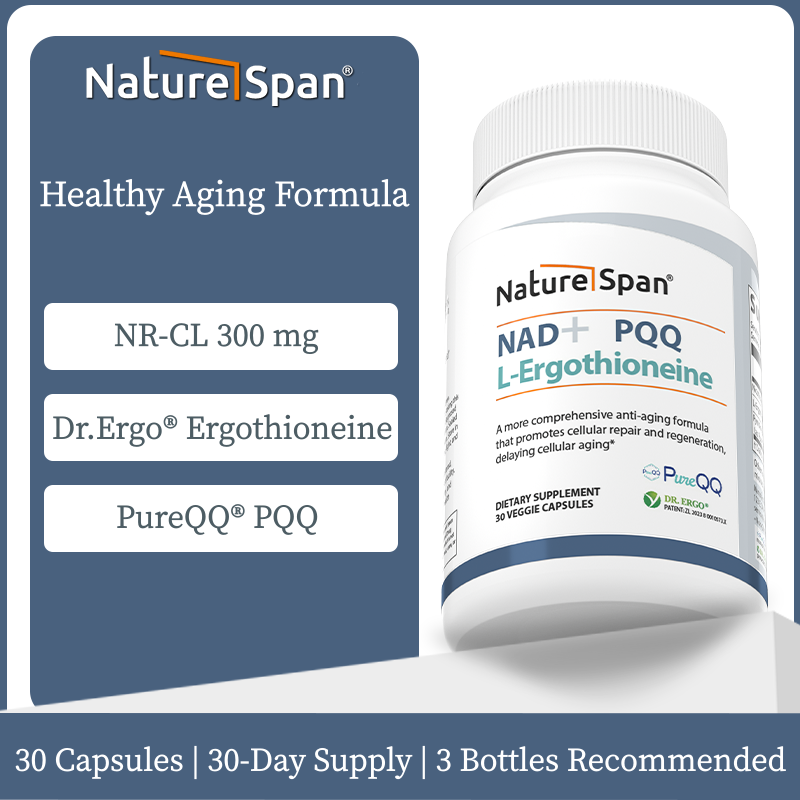 NAD⁺ with L-Ergothioneine & PQQ