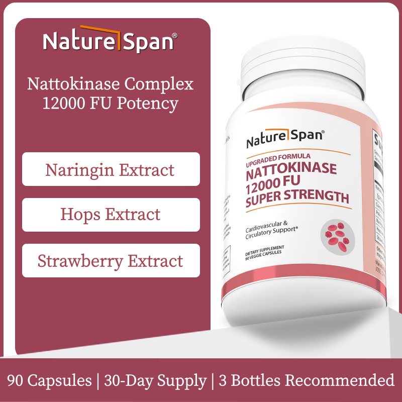 Nattokinase Complex Formula – 12,000 FU Super Strength
